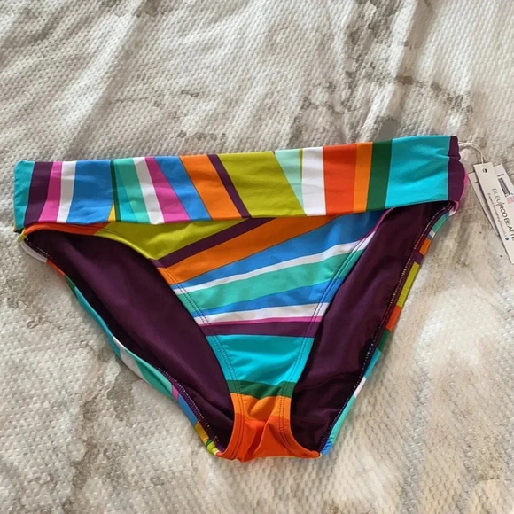 Bleu Rod Beattie Multi Color Tankini Set Size 10 - Picture 8 of 9